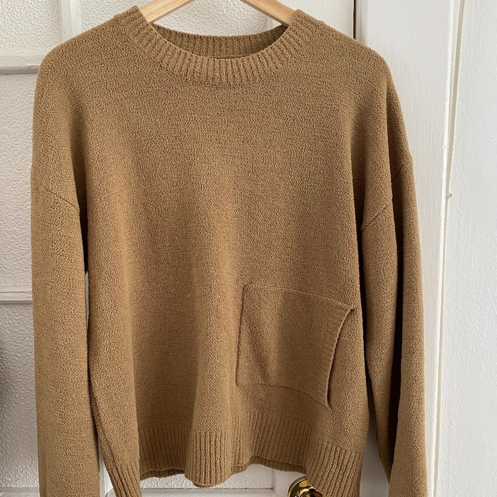 Oak + Fort 2764 Mustard Yellow Sweater
